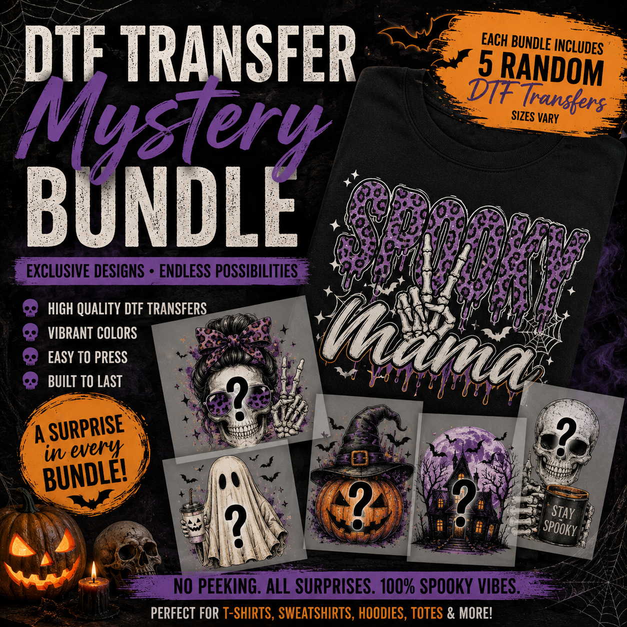 DTF Mystery Bundle (Halloween)