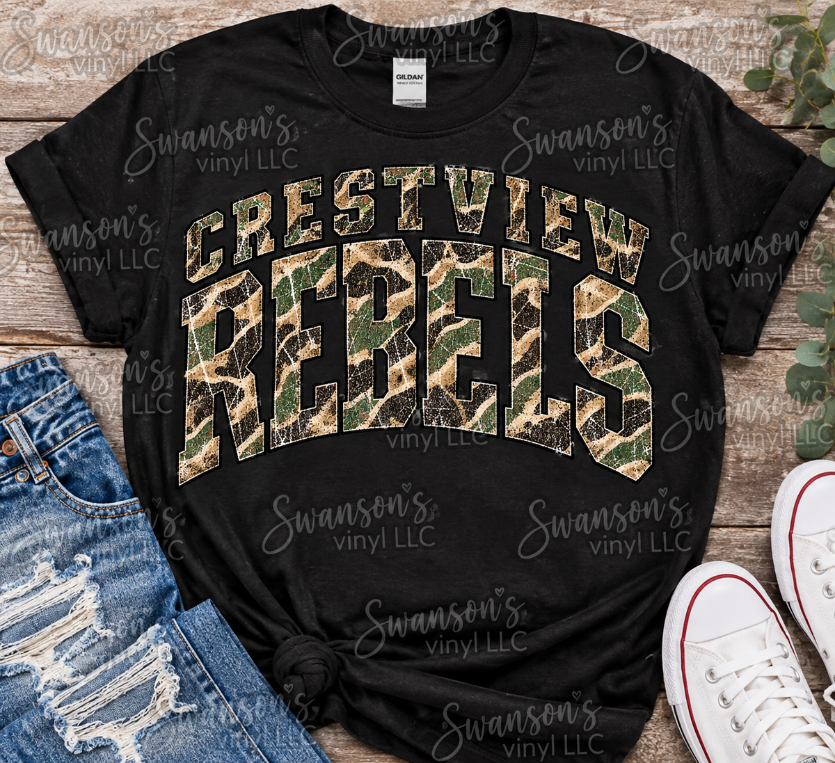 Crestview Rebels (Camo)