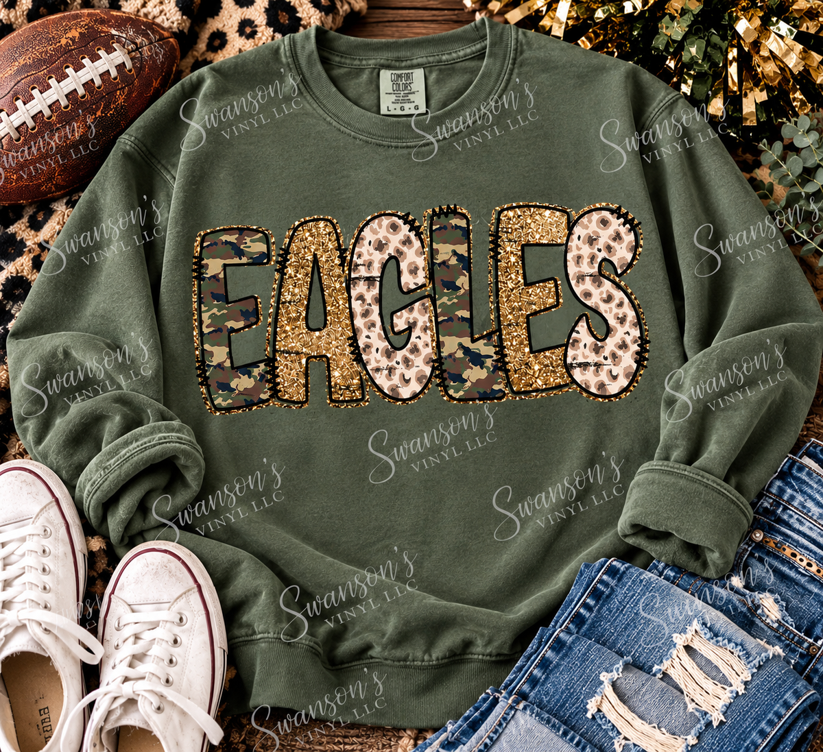 United Eagles (camo patchwork)